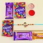 Amazing Superman Kids Rakhi with Chocolates