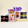 Minion Rakhi N Peppa Pig Kids Rakhi with Mugs Gift Hamper