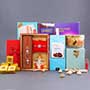Bhaiya Bhabhi Rakhi with Sweets N Chocolates Gift Pack