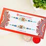 2 Blue Designer Rakhis for Brothers