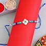 Good Luck Blue Rakhi for Brother