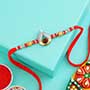 AD Rudraksha Rakhi for brother