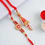 Pretty Bhaiya Bhabhi Rakhi Set