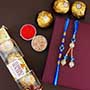 Evil Eye Bhaiya Bhabhi Rakhi with Chocolates