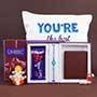 Good Luck Rakhi with wallet Gift Pack