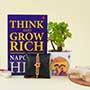 Designer Golden Rakhi with Book N Jade Plant Combo