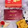 Set of 3 RaKhis with Kaju Katli and Soan Papdi