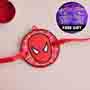 Spider Man Rakhi with 2 Dairy Milk