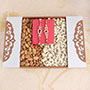 2 Kundan Rakhis With Dryfruits