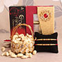 Choco-nutty Rakhi Hamper