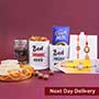Couples Rakhi N Kids Ganesha Rakhi with Chocolates Combo Next Day Delivery