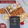 Set of 3 Silver Rakhis with Almonds and Cashews Same Day Delivery In Delhi NCR