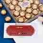 Set of 2 Lavish Rakhi with Ferrero Rocher Chocolate