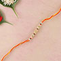 Yellow Red Combination Rakhi