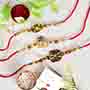 Set of Three Traditional Rakhis UK