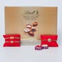 Ethnic Aum & Shree Beads Rakhi Set with Lindt Swiss Luxury