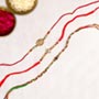Magnificent Set of Three Rakhis For UK