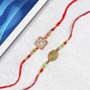 Delightful Two Set of Rakhis For UK