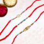 Phenomenal Three Rakhi Set  For UK