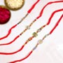Adorable Designer Rakhis Set For UK