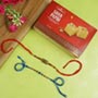 Evil Eye Brother Rakhi Set with Sweet  For UK