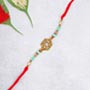 Premium Diamond on Metal Designer Rakhi For UK