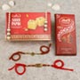 My Brother Rakhis With Lindt Sweet Hamper