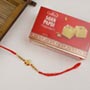 Ethnic God Ganesha Rakhi with Sweet For UK
