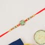 Fascinating Diamond Beads Rakhi For UK