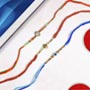 Premium Designer Family Rakhi Set For UK