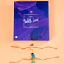 Bal Hanuman & Krishna Kids Rakhis with Cadbury Chocolate Box For UK