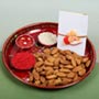 Kids Ganesha Rakhi with Dry Fruit & Puja Thali For UK