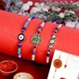 Trendy Fancy Rakhi Set to UK