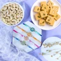 Sizzling Set of 4 Rakhi Sweet Combos