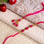 Pink Bhaiya Bhabhi Rakhi Set