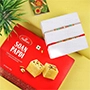 Designer Rakhi Set Sweet Hamper