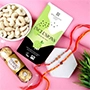 Alluring Rakhi Set with Chocolate & Cashew