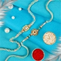 Elegant Set of 2 Rakhi