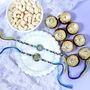 Floral Rakhi Chocolate & Cashew Gift Combos