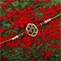 Kundan Floral Rakhi for USA