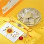 Rakhi Moments Gift Set and 200gm Kaju Katli for Brother in USA