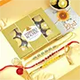 Three Times the Rakhi with 12pc Ferrero Rocher for USA