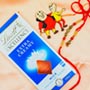 Metallic Finish Bhaiya Bhabhi & Motu Patlu Kids Set Of 3 Rakhis With Lindt Chocolatee