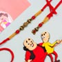 Bhaiya Bhabhi & Motu Patlu Set of 3 Rakhis