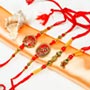 Bhaiya Bhabhi, Veera & Ganpati Set of 4 Rakhis