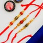 Set of 3 Rudraksh Rakhis
