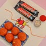 Motu Patlu Rakhi With Mars & Motichoor Laddoo