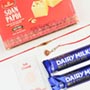 Best Jodi Rakhi with Soan Papdi and Dairy Milk