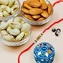Pearl Rakhi With Mix Dryfruits Australia