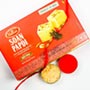 Radha Krishna Rakhi With Soan Papdi